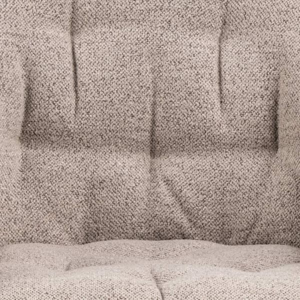Brooke spisestuestol med armlæn drejefunktion beige.