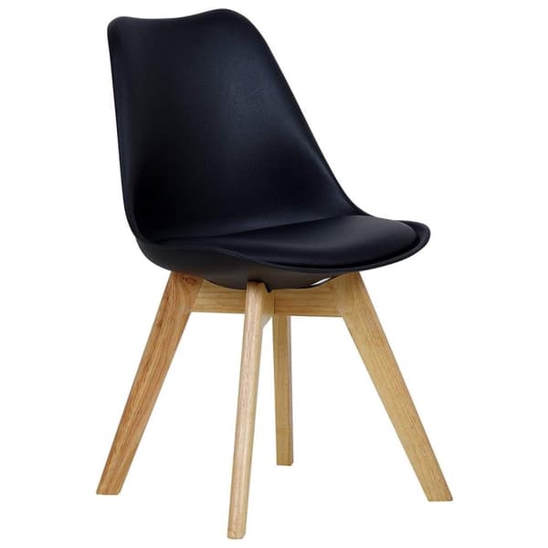 Rootz Matstol - Köksstol - Moderna sittplatser - Högdensitetsskum - Ergonomisk design - Anti-Slip - 48cm x 42cm x 82cm