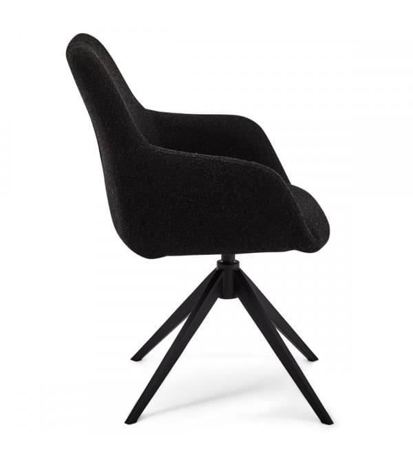 Rootz matstolsset - Bouclé stoppade stolar - Bekväma och mångsidiga - Överlägsen komfort, hållbart, enkelt underhåll - 64cm x 64cm x 87cm