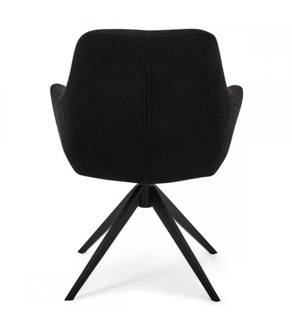 Rootz matstolsset - Bouclé stoppade stolar - Bekväma och mångsidiga - Överlägsen komfort, hållbart, enkelt underhåll - 64cm x 64cm x 87cm