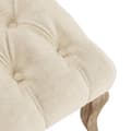 Miniatyrbild 8 av 9: vidaXL Matstolar 4 st beige linnedesign tyg