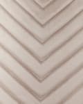 Miniatyrbillede 9 af 9: Spisebordsstol Beige Velour Sæt af 2 Polstrede Spisestuestole Komfortable til Spisestue Køkken Stofstole Indretning Skandinavisk