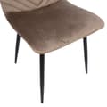 Pikkukuva 6 / 7: Tuoli BRIE metallirunko, samettiverhoilu, beige