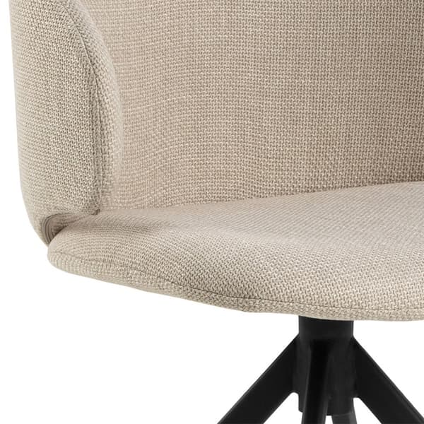 Ella matstol snurrfunktion beige.