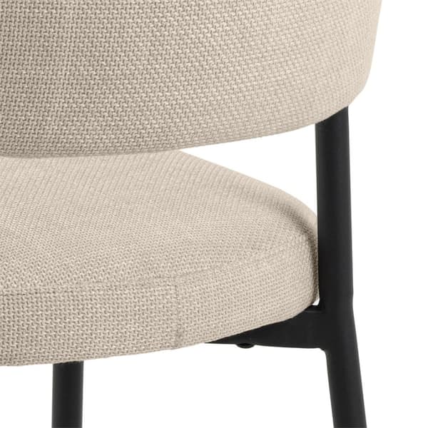 2 x Edina spisestuestoler beige.