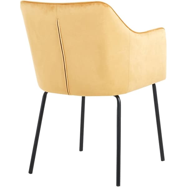 Valia1 spisestuestoler med armlener brun.