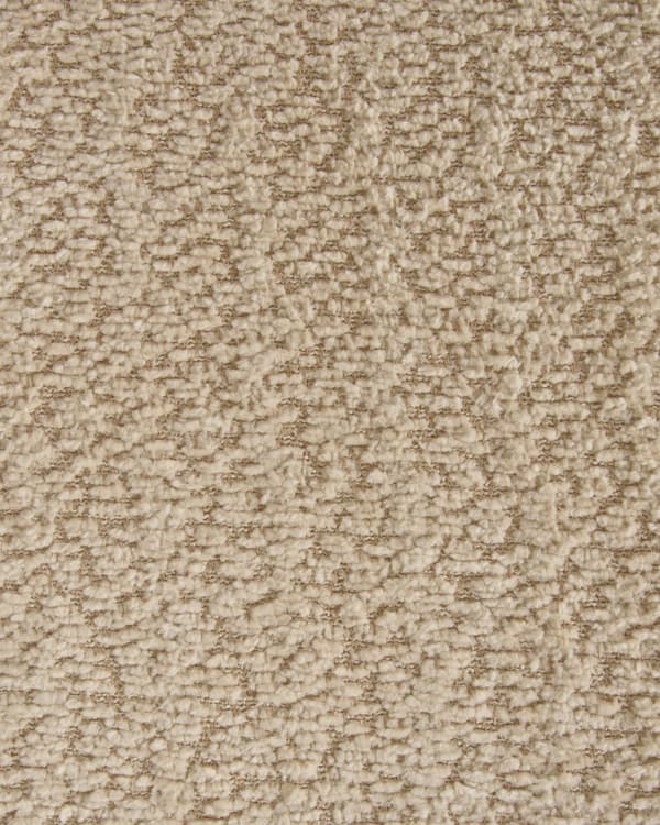 Matstolar 2 st Ljust Trä och Beige Plywood Polyester Bouclé Tyg Gummiträ Ben Retro Traditionell Stil