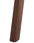 Miniatyrbillede 8 af 9: Spisebordsstol Mørkt Træ Grøn Velour Sæt af 2 Spisestole med Armlæn Klassiske Spisestuestol Retro Design Træstole til Spisebord