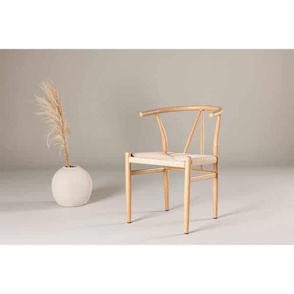 Alfons spisestuestoler beige.