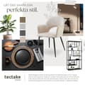Miniatyrbild 8 av 10: Sachel fåtölj, sammetslook, klädd, 120 kg - creme, Uppsättning om 6