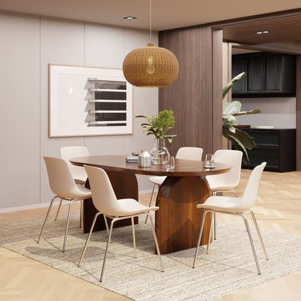 Plaststolar Mave, ergonomisk, 120 kg - taupe/krom, Uppsättning om 6