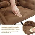 Miniatyrbild 5 av 9: Rootz matstol - köksstol - vridbar fåtölj - bekväma sittplatser - 57,5 ​​cm x 82,5 cm x 53 cm