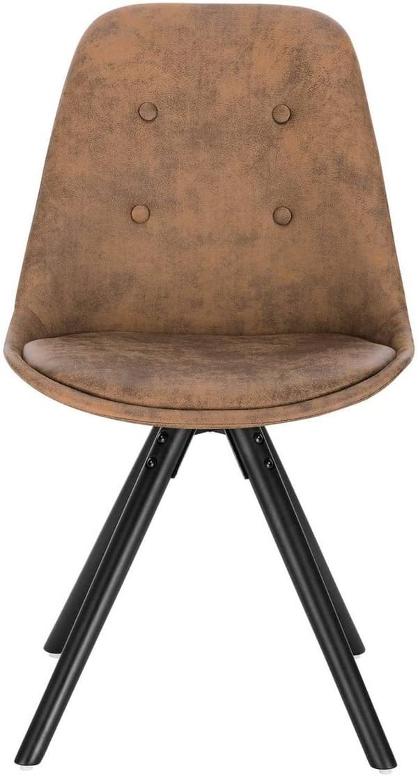 Rootz-ruokailutuoli - Pehmustettu tuoli - Mukava istuin - Massiivipuujalat - Ergonominen muotoilu - 85 cm x 44 x 44,5 cm
