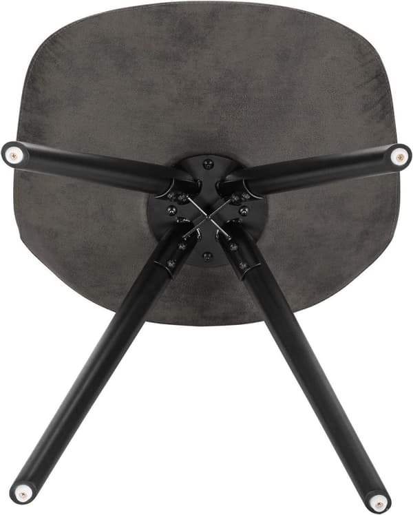 Rootz-ruokailutuoli - Pehmustettu tuoli - Puinen jalkatuoli - Ergonominen muotoilu - 39 cm x 43 cm x 83 cm - Lattiasuojat - Useita värivaihtoehtoja