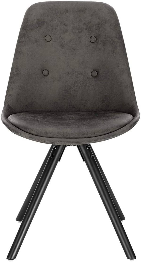 Rootz Spisestuestol - Polstret Stol - Træben - Ergonomisk design - 85cm x 44,5cm x 83cm