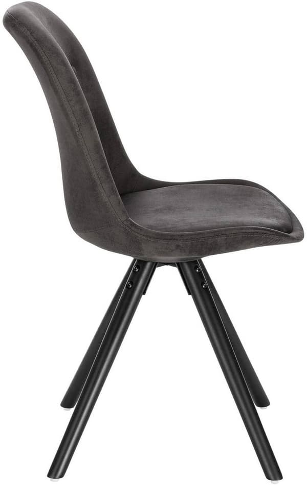 Rootz Spisestuestol - Polstret Stol - Træben - Ergonomisk design - 85cm x 44,5cm x 83cm