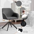 Miniatyrbild 5 av 9: Rootz matstolsset - Snurrstol - Stoppade stolar - Mjukt Boucle-tyg - 58cm x 82cm x 53,5cm