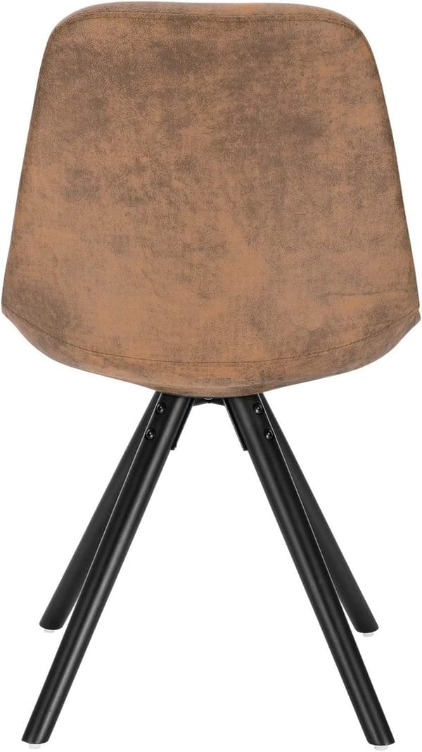 Rootz matstolsset - Stoppad stol - Ben i massivt trä - Ergonomiskt ryggstöd - Golvskydd - 39D x 43W x 83H cm