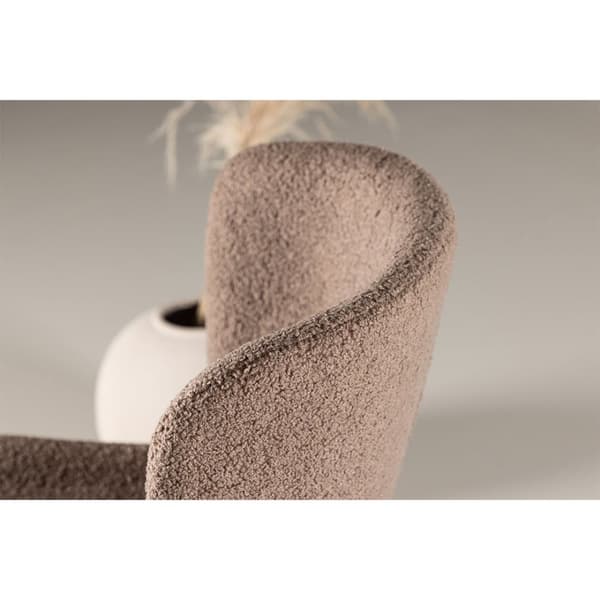 2 x  Modesto spisestuestol teddy brun.