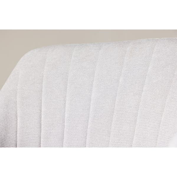 2 x  Comfort spisestuestol med armlæn lysegrå.