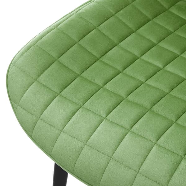 ML-Design matsalsstolar set om 2, salvia, sammetssits med svarta metallben, köksstolar med ryggstöd, vardagsrumsstolar, stoppade stolar för matsal