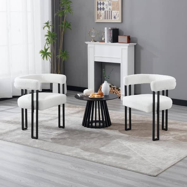 Rootz-ruokailutuoli - Keittiön tuoli - Metallinen jalkatuoli - Chenille-kangas - 61,5 cm x 72 cm x 51,5 cm - Ergonominen muotoilu - Säädettävät jalkat