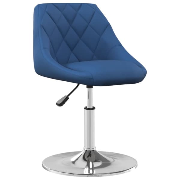 kääntyvät ruokapöydän tuolit 2 kpl Blue Velvet