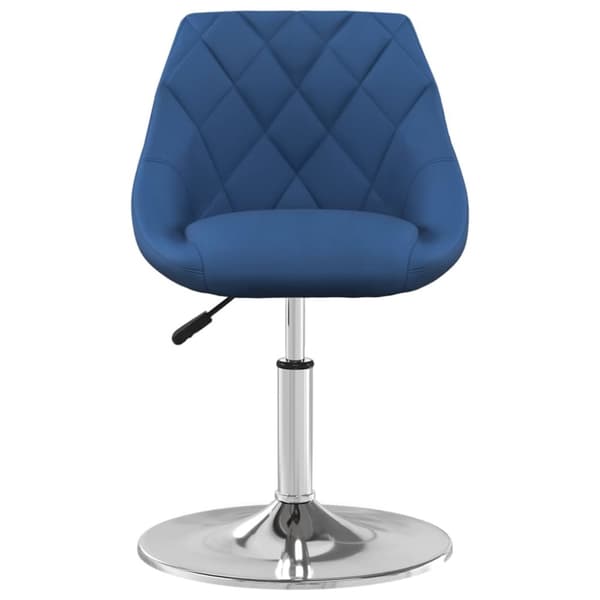 kääntyvät ruokapöydän tuolit 2 kpl Blue Velvet