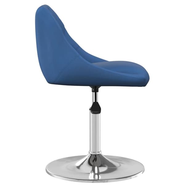 kääntyvät ruokapöydän tuolit 2 kpl Blue Velvet
