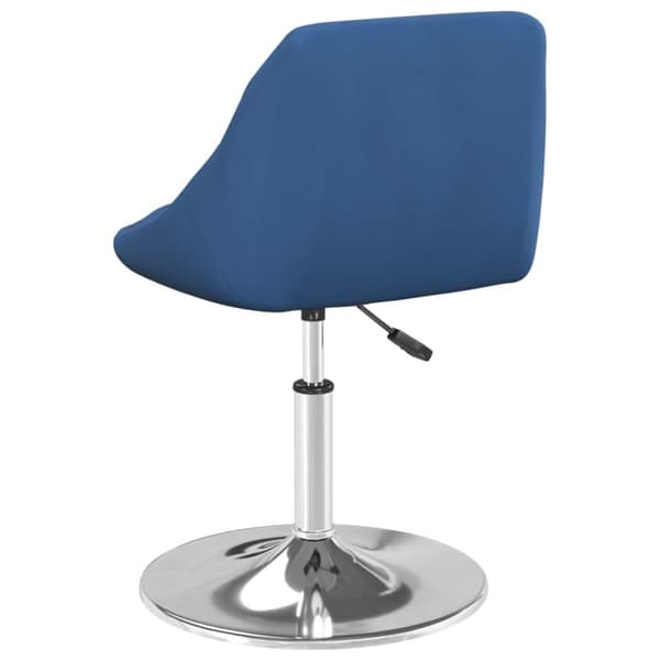 kääntyvät ruokapöydän tuolit 2 kpl Blue Velvet