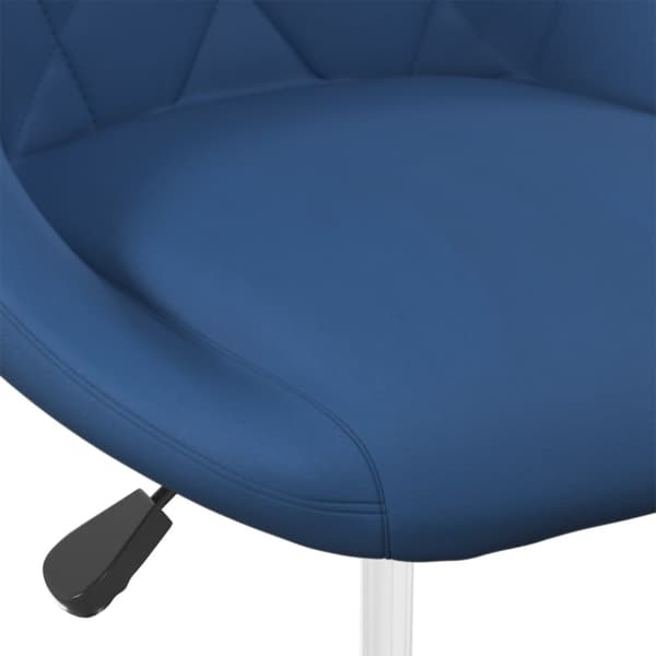 kääntyvät ruokapöydän tuolit 2 kpl Blue Velvet