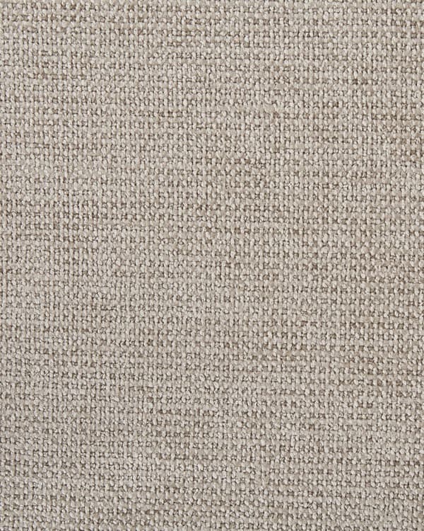 Sett med 2 spisestoler Lyst tre Taupe Ramme i gummitre Seter i polyesterstoff Uten armlener Retro design Spisestue Kjøkken