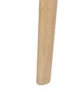 Miniatyrbillede 8 af 9: Spisebordsstol Træ Taupe Sæt af 2 Spisestole Klassiske Spisestuestol Polstret Sæde Retro Design Træstole til Spisebord