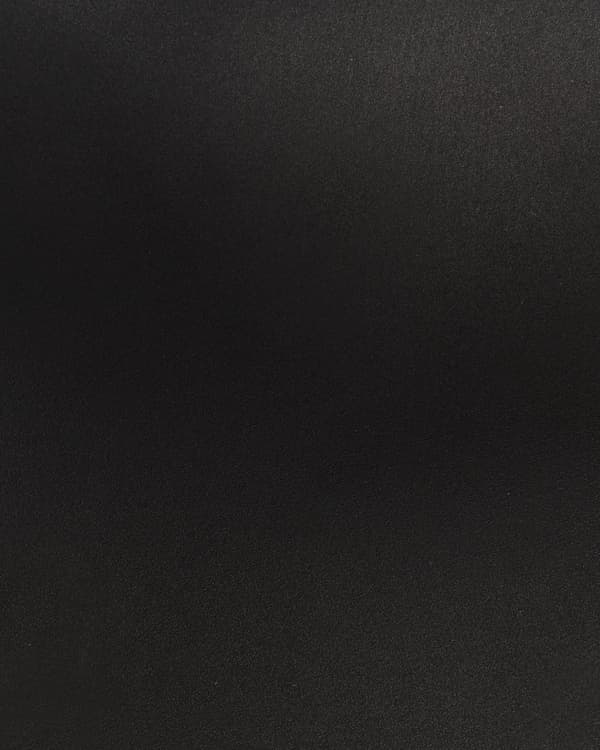Sæt med 4 spisebordsstole sort syntetisk sæde metalben moderne minimalistisk stil køkken spisestue