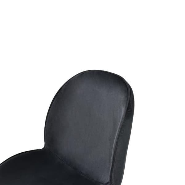 Rootz 2-delt spisebordsstole - Fløjlsstole - Polstrede sæder - Ergonomisk komfort - 52L x 43W x 90H cm