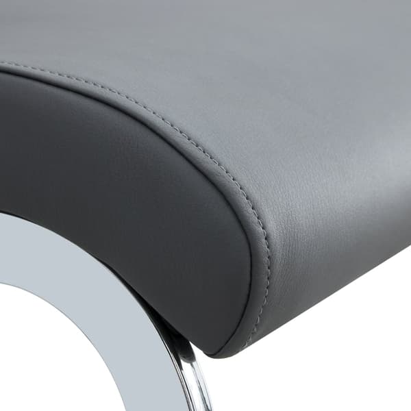 Rootz 4-delad modern matstolsset - Ergonomiska säten - konstläder - Optimal komfort - 42L x 45W x 95H cm