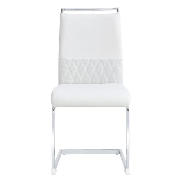 Rootz spisestuestolesæt - Moderne siddepladser - Kunstlæder - Komfortstøtte - 42L x 45W x 95H cm - Vandafvisende finish