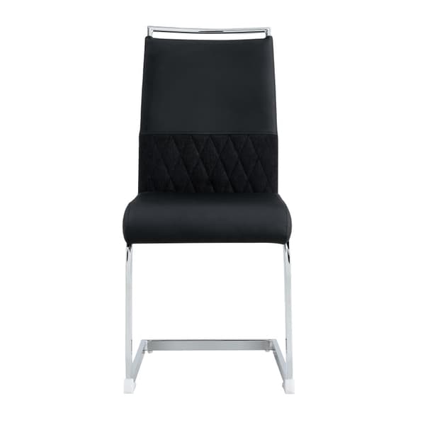 Rootz Modern ruokapöydän tuolit - Tyylikkäät istuimet - Keinonahkatuolit - Ergonominen mukavuus - 42cm x 45cm x 95cm