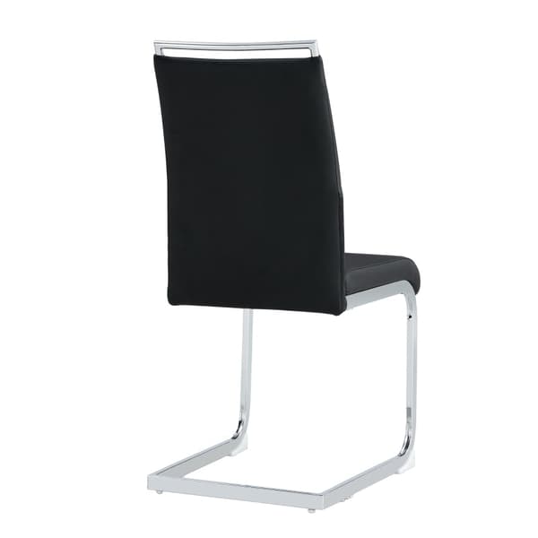 Rootz Modern ruokapöydän tuolit - Tyylikkäät istuimet - Keinonahkatuolit - Ergonominen mukavuus - 42cm x 45cm x 95cm