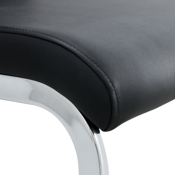 Rootz Modern ruokapöydän tuolit - Tyylikkäät istuimet - Keinonahkatuolit - Ergonominen mukavuus - 42cm x 45cm x 95cm