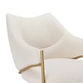 Miniatyrbillede 4 af 11: Rootz Sherpa spisestuestol - Omklædningsstol - Loungestol - Luksuriøs komfort - 54,5L x 67W x 83,7H cm