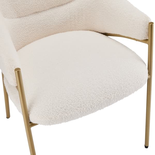 Rootz Sherpa spisestuestol - Omklædningsstol - Loungestol - Luksuriøs komfort - 54,5L x 67W x 83,7H cm