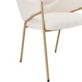 Miniatyrbillede 6 af 11: Rootz Sherpa spisestuestol - Omklædningsstol - Loungestol - Luksuriøs komfort - 54,5L x 67W x 83,7H cm