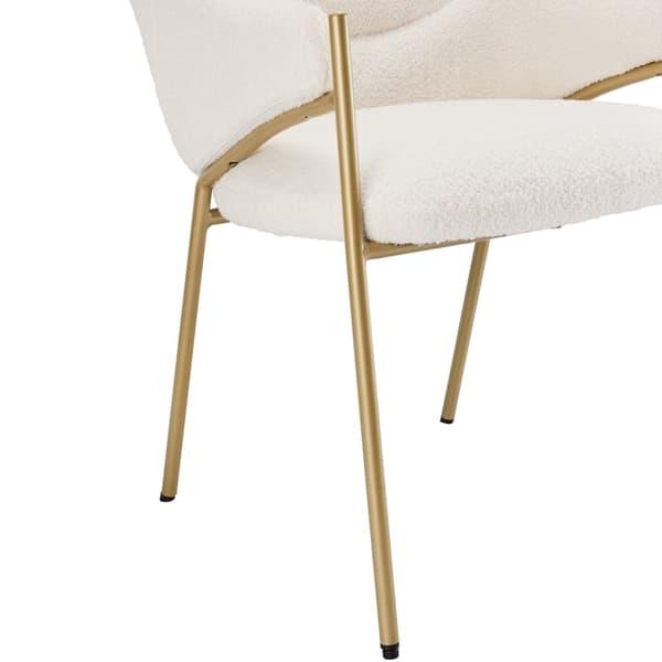 Rootz Sherpa spisestuestol - Omklædningsstol - Loungestol - Luksuriøs komfort - 54,5L x 67W x 83,7H cm