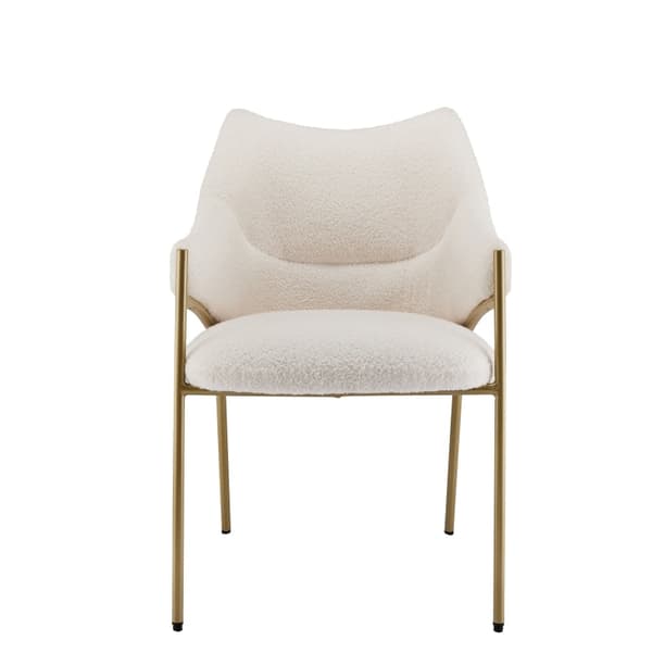 Rootz Sherpa spisestuestol - Omklædningsstol - Loungestol - Luksuriøs komfort - 54,5L x 67W x 83,7H cm