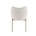 Miniatyrbillede 11 af 11: Rootz Sherpa spisestuestol - Omklædningsstol - Loungestol - Luksuriøs komfort - 54,5L x 67W x 83,7H cm