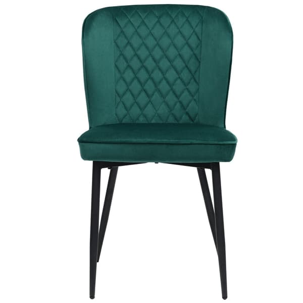 Rootz Set med 2 matstolar - Sammetsklädda säten - Modern design - Ergonomisk komfort - 47L x 49W x 86H cm - Enkel montering och hållbar