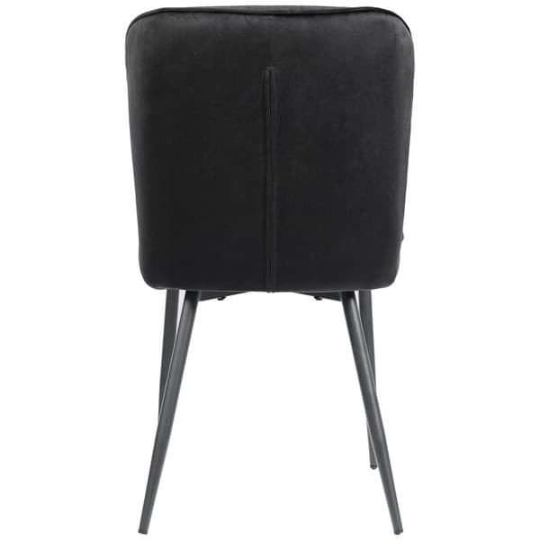 Rootz Velvet Spisestuestol - Moderne polstret sæde - Polstret siddeplads - Enestående komfort - 47L x 43W x 86H cm
