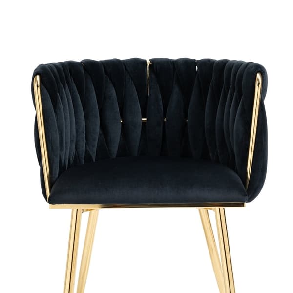 Rootz Velvet spisestuestolesæt med 2 - Polstrede stole - Polstrede siddepladser - Maksimal komfort - 54cm x 52cm x 72cm