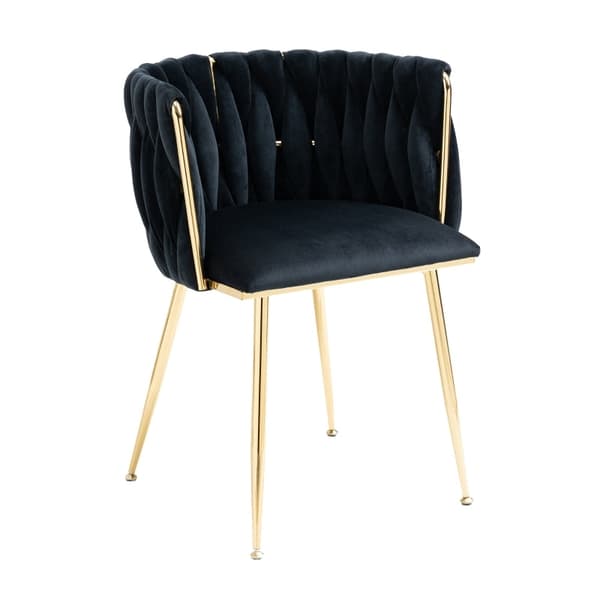 Rootz Velvet spisestuestolesæt med 2 - Polstrede stole - Polstrede siddepladser - Maksimal komfort - 54cm x 52cm x 72cm